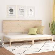 vidaXL Dagbädd utan madrass 90x200 cm massiv furu