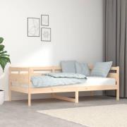 vidaXL Dagbädd massiv furu 90x190 cm