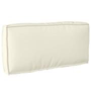 vidaXL Kudde Kräm 80 x 40 x 12 cm Oxford Tyg