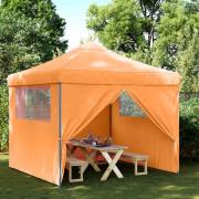 vidaXL Partytält Orange 292 x 292 x 315 cm Oxford Tyg