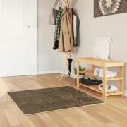 vidaXL Mattlöpare MARSA Skogsgrön 100 x 100 cm Polyester och PVC