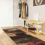 vidaXL Mattlöpare MARSA Flerfärgsdesign 80 x 350 cm Polyester och PVC