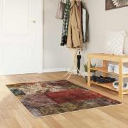 vidaXL Mattlöpare MARSA Flerfärgsdesign 100 x 200 cm Polyester och PVC