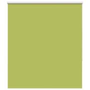 vidaXL Rullgardin mörkläggning blad grön 135x130 cm tyg bredd 131,6 cm