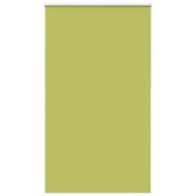 vidaXL Rullgardin mörkläggning blad grön 125x230 cm tyg bredd 121,6 cm