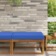 vidaXL Utomhus Soffa Kudde Turkos 80 x 80 x 8 cm Polyester