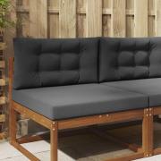 vidaXL Utomhus Soffa Kudde 2 pcs Antracit Polyester