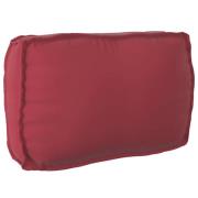 vidaXL Kudde Vinröd 70 x 40 x 12 cm Oxford Tyg