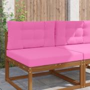 vidaXL Utomhus Soffa Kudde 2 pcs Rosa Polyester