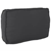 vidaXL Kudde Svart 70 x 40 x 12 cm Oxford Tyg