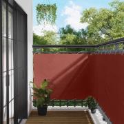 vidaXL Balkong Skärm Terracotta 110 x 600 cm Oxford Tyg