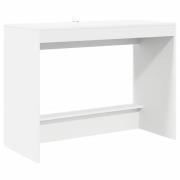 vidaXL Skrivbord för säng Vit Konstruerat trä 100 x 45 x 75 cm