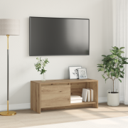 vidaXL TV-bänkset Artisan Ek 90 x 35 x 40 cm Konstruerat trä