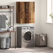 vidaXL Väggskåp Gammalt trä 69,5 x 34 x 90 cm Konstruerat trä