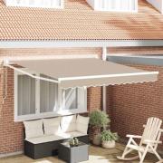 vidaXL Markis Beige 300 x 250 x 165 cm Polyester