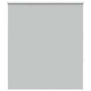 vidaXL Rullgardin mörkläggning ljusgrå 120x150 cm tyg bredd 116,6 cm