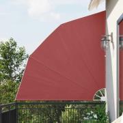 vidaXL Sidomarkis för balkong terrakotta 210x210 cm