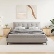 vidaXL Sängbord 2 st sonoma-ek 40x30x50 cm konstruerat trä