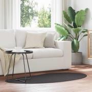 vidaXL Områdesmattor HUARTE Antracit 80 x 150 cm Polyester