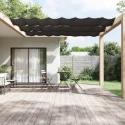 vidaXL Markis vertikal antracit 140x600 cm oxfordtyg