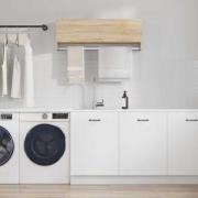 vidaXL Garderob sonoma-ek 100x32,5x35 cm konstruerat trä