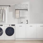 vidaXL Garderob betonggrå 70x32,5x35 cm konstruerat trä