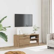 vidaXL Tv-bänk artisan ek 80x35x36,5 cm konstruerat trä