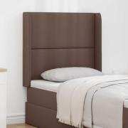 vidaXL Sänggavel Öra Brun 80 x 16 x 4 cm PVC