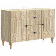 vidaXL TV-skåp med låda Sonoma-ek 89 x 34,5 x 60 cm Konstruerat trä