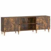 vidaXL TV-skåp Rökt ek 150 x 31 x 50 cm Konstruerat trä