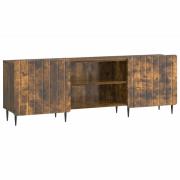 vidaXL TV-skåp Rökt ek 150 x 31 x 52 cm Konstruerat trä