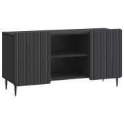 vidaXL TV-skåp Svart 102 x 34,5 x 52 cm Konstruerat trä