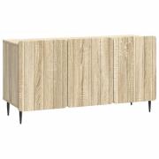 vidaXL TV-skåp Sonoma-ek 99 x 34,5 x 52 cm Konstruerat trä