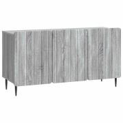 vidaXL TV-skåp Grå sonoma-ek 99 x 34,5 x 52 cm Konstruerat trä