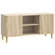 vidaXL TV-skåp Sonoma-ek 102 x 34,5 x 50 cm Konstruerat trä