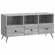 vidaXL TV-skåp Grå sonoma-ek 102 x 34,5 x 50 cm Konstruerat trä
