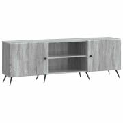 vidaXL TV-skåp 150 x 31 x 50 cm Grå sonoma-ek Konstruerat trä