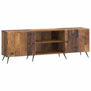 vidaXL TV-skåp Gammalt trä 150 x 31 x 50 cm Konstruerat trä