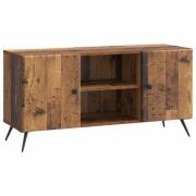vidaXL TV-skåp Gammalt trä 102 x 34,5 x 50 cm Konstruerat trä