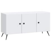 vidaXL TV-skåp Vit 99 x 34,5 x 50 cm Konstruerat trä