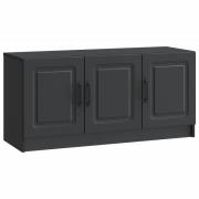 vidaXL TV-skåp Svart 99 x 34,5 x 47 cm Konstruerat trä