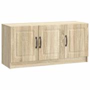 vidaXL TV-skåp Sonoma-ek 99 x 34,5 x 47 cm Konstruerat trä