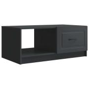 vidaXL Kaffeebord Svart 90 x 50 x 37 cm Konstruerat trä