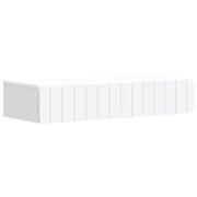 vidaXL Väggmonterad sidobord Vit 87,5 x 34,5 x 17 cm Konstruerat trä