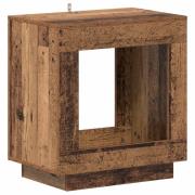 vidaXL Sidobord Gammalt trä 60 x 40 x 65 cm Konstruerat trä