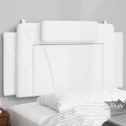 vidaXL Headboard Cushion "Viana" White 100 cm Faux Leather