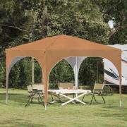 vidaXL Pop-up Partytält 290 x 290 x 245 cm Beige