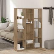 vidaXL Rumsavdelare/bokhylla ek 100x24x140 cm konstruerat trä