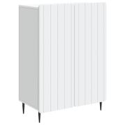 vidaXL Sideboard Vit 66 x 34,5 x 92 cm Konstruerat trä