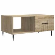 vidaXL Kaffeebord Sonoma-ek 90 x 50 x 40 cm Konstruerat trä